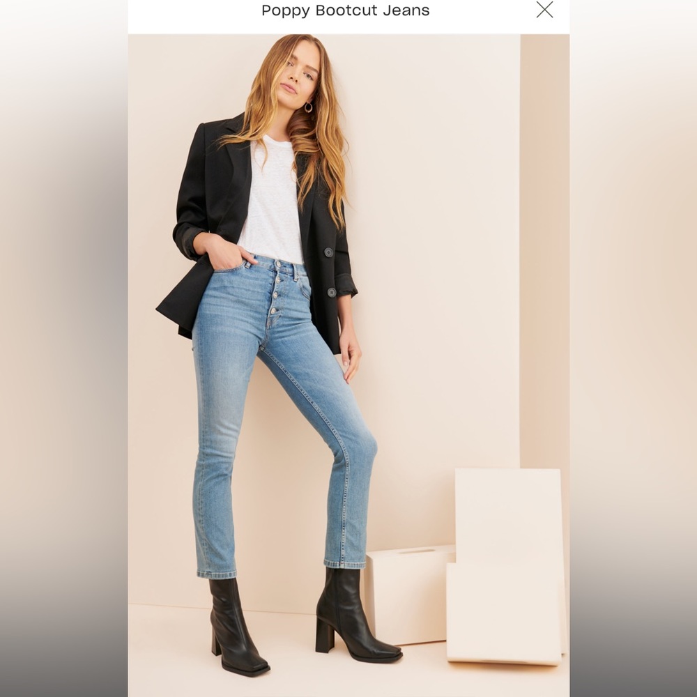 Anthropologie 3x1 Poppy Bootcut Jeans
